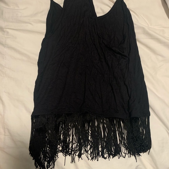 Black long strap Shirt - Picture 2 of 2